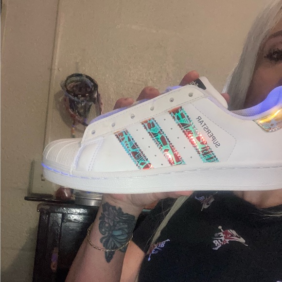 adidas Other - Adidas Superstar II White and halo blue